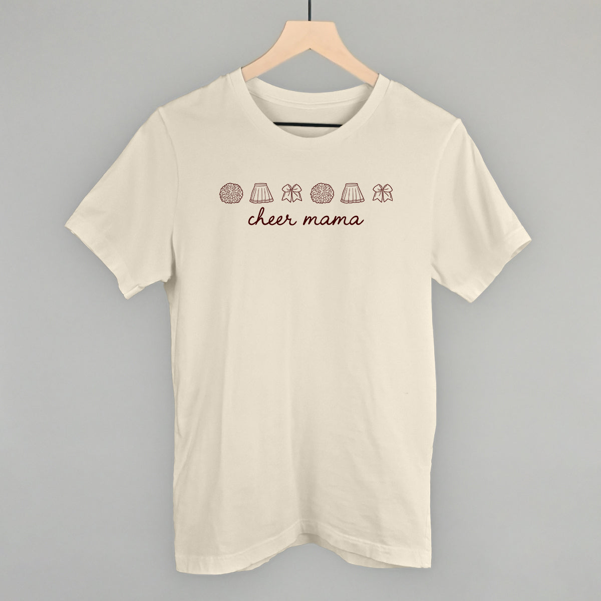 Cheer Mama (Script + Doodles) - clothing by TeeHivey.com (Image 2)