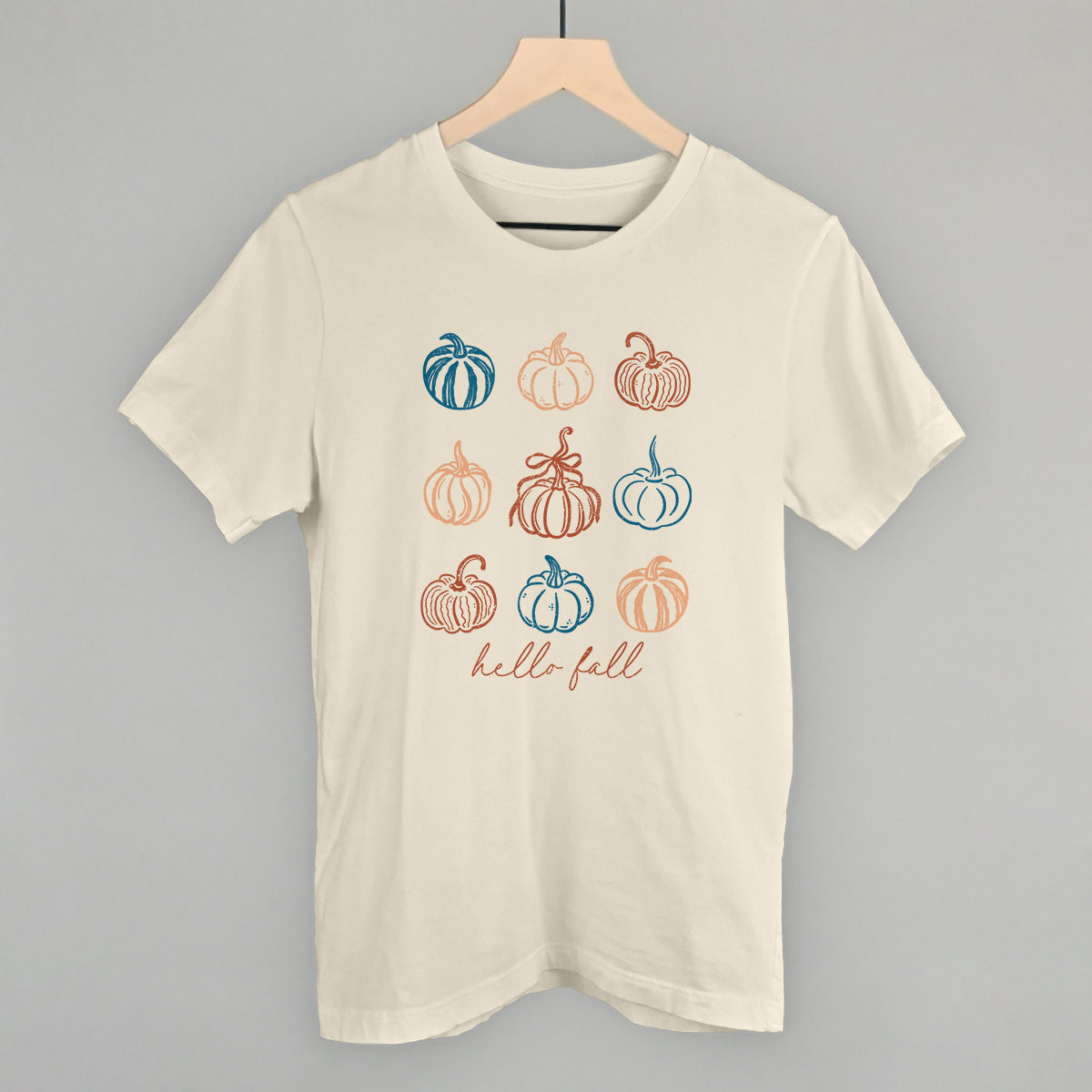 Hello Fall Pumpkin Doodles - clothing by TeeHivey.com (Image 2)