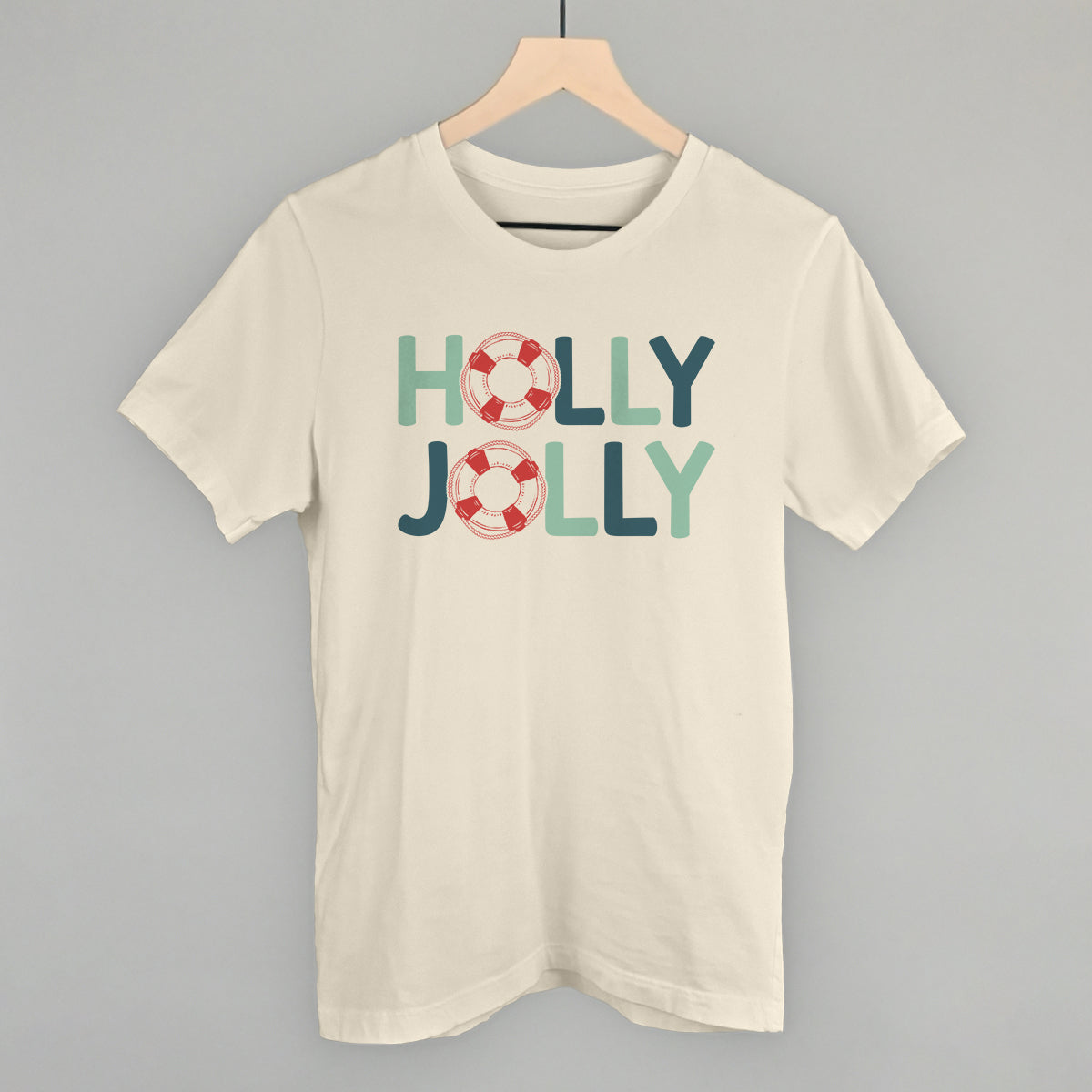 Holly Jolly (Life Saver Buoy) - clothing by TeeHivey.com (Image 2)
