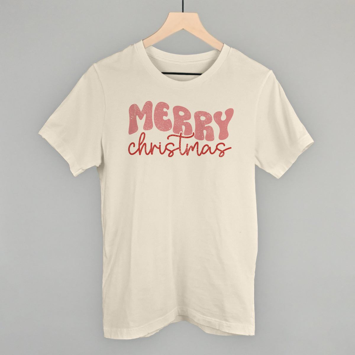 Merry Christmas (Groovy Script) - clothing by TeeHivey.com (Image 3)