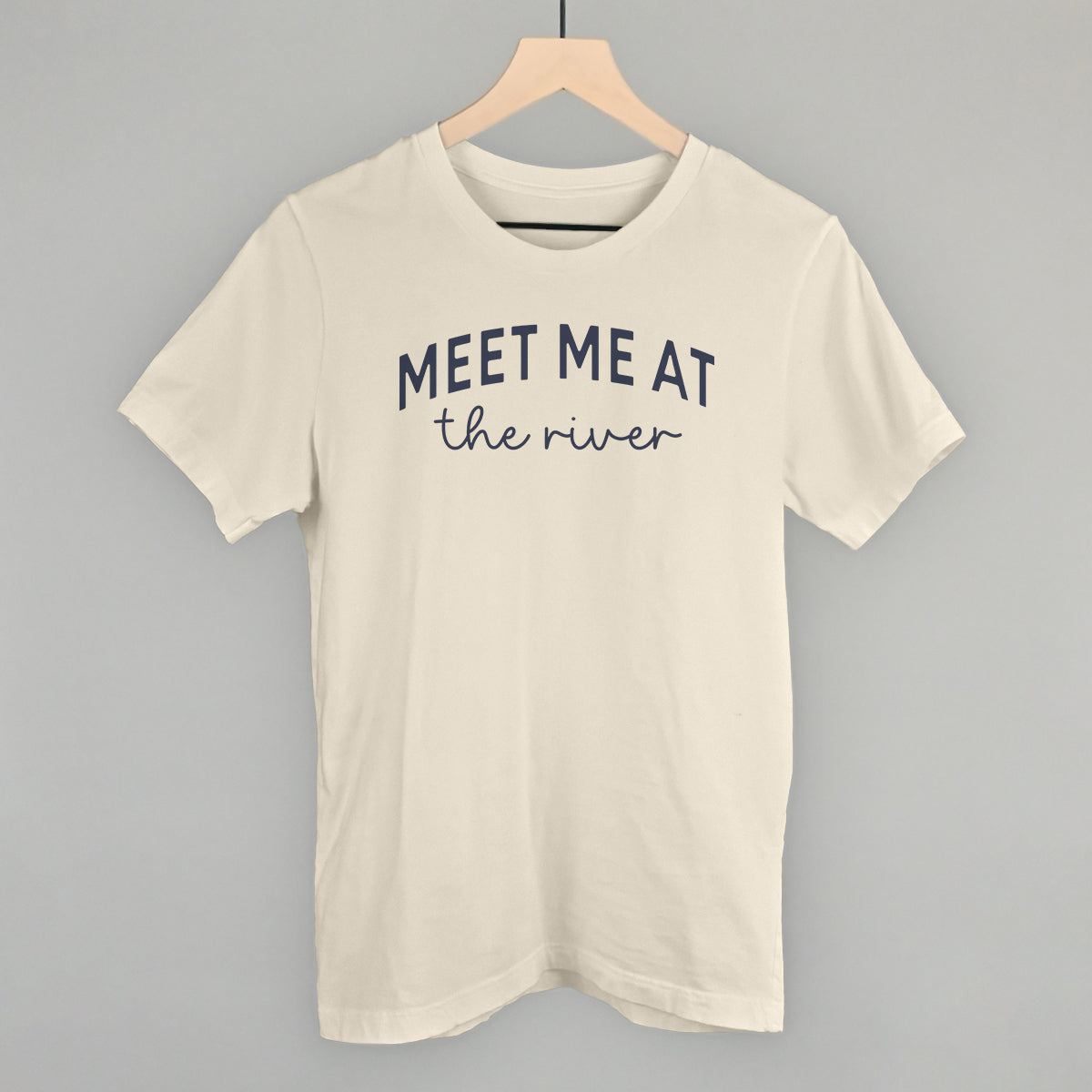 Meet Me At The River (Arch + Script) - clothing by TeeHivey.com (Image 1)