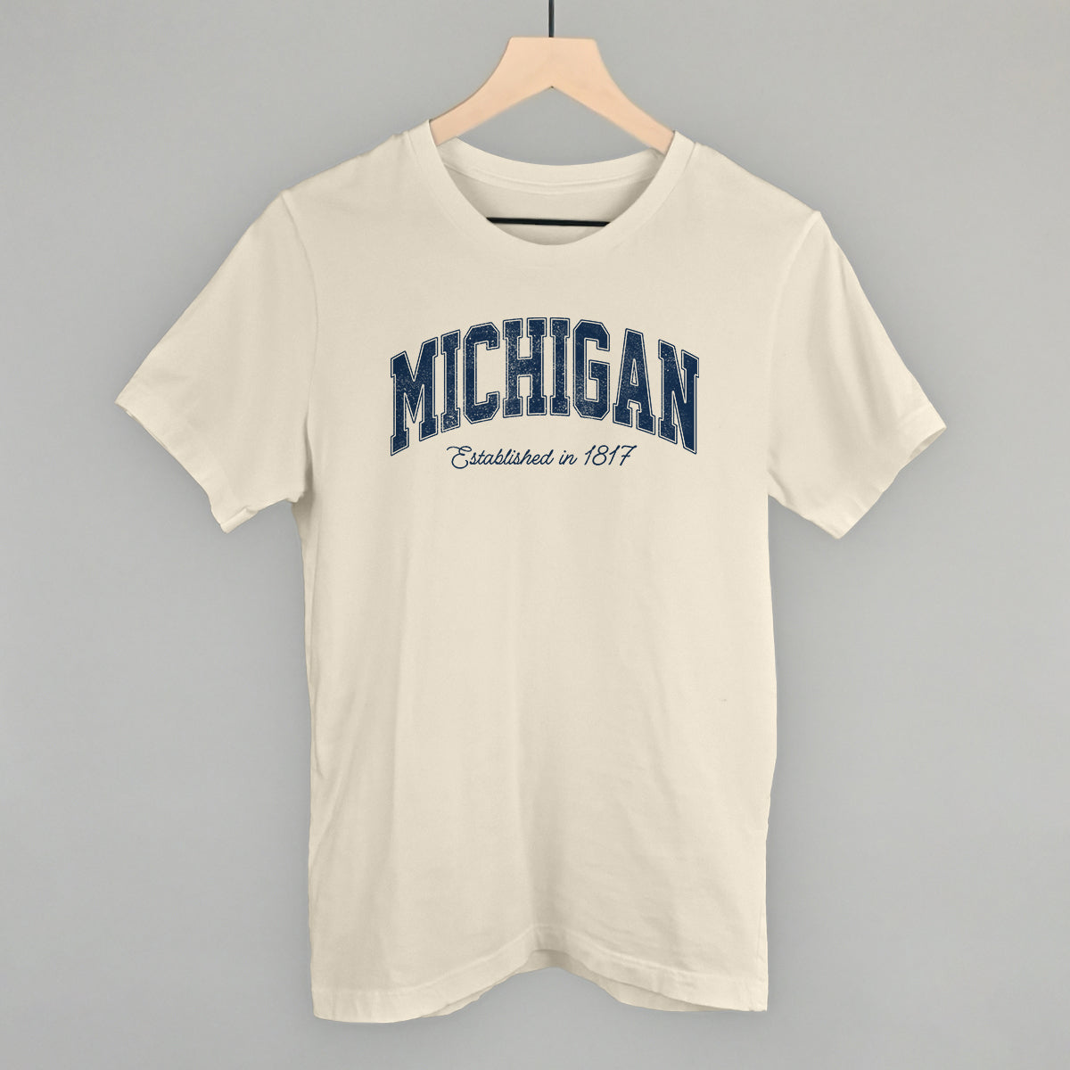 Michigan Varsity Arch (Blue) - clothing by TeeHivey.com (Image 2)