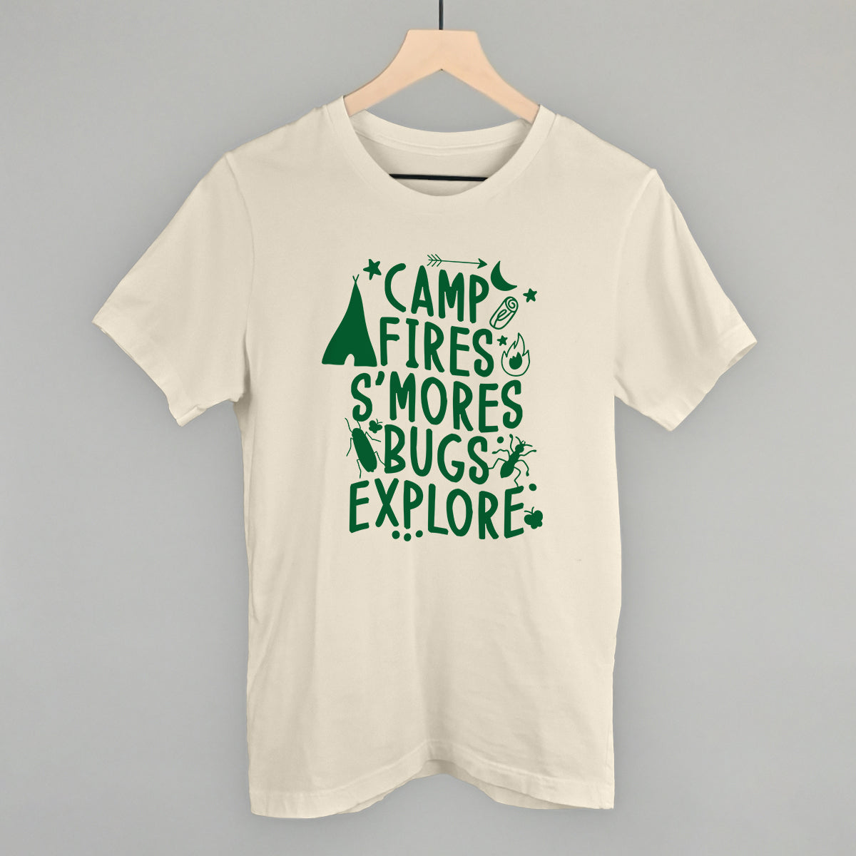 Campfires, S'mores, Bugs, Explore