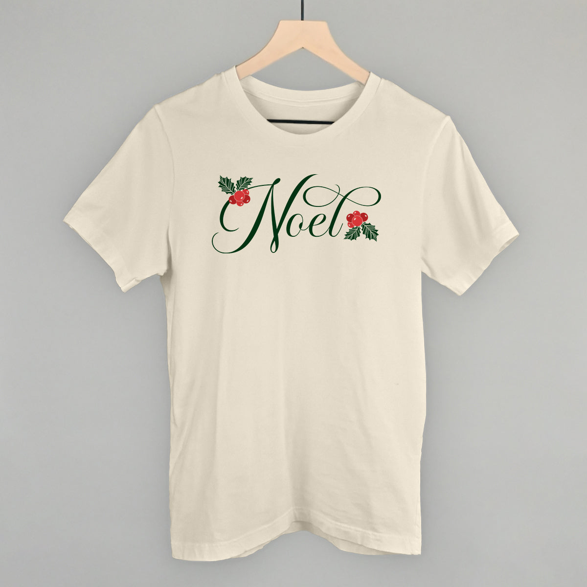 Noel (Script with Holly) - clothing by TeeHivey.com (Image 2)