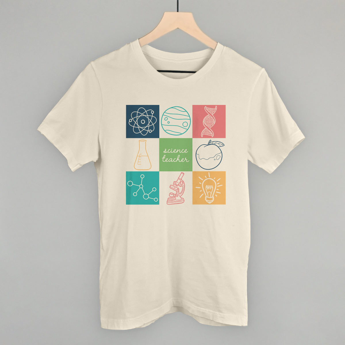 Science Teacher Doodle Grid