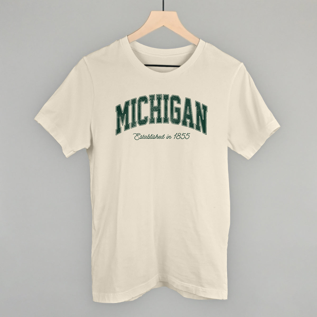 Michigan Varsity Arch (Green) - clothing by TeeHivey.com (Image 2)