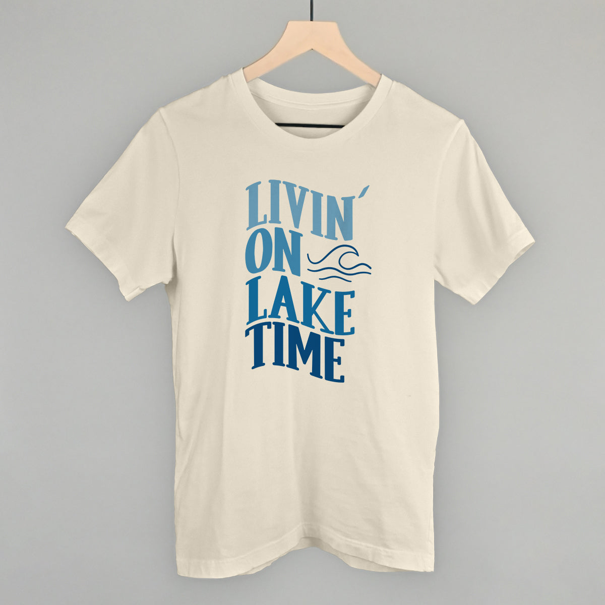 Livin' On Lake Time Blue - clothing by TeeHivey.com (Image 2)