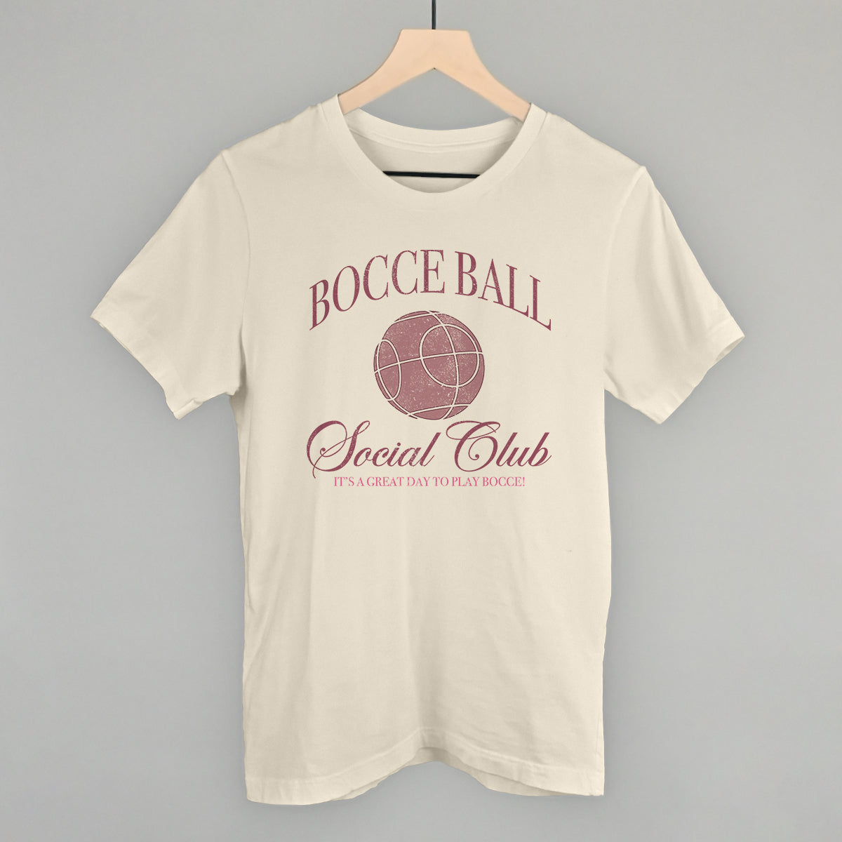 Bocce Ball Social Club (Pink) - clothing by TeeHivey.com (Image 1)