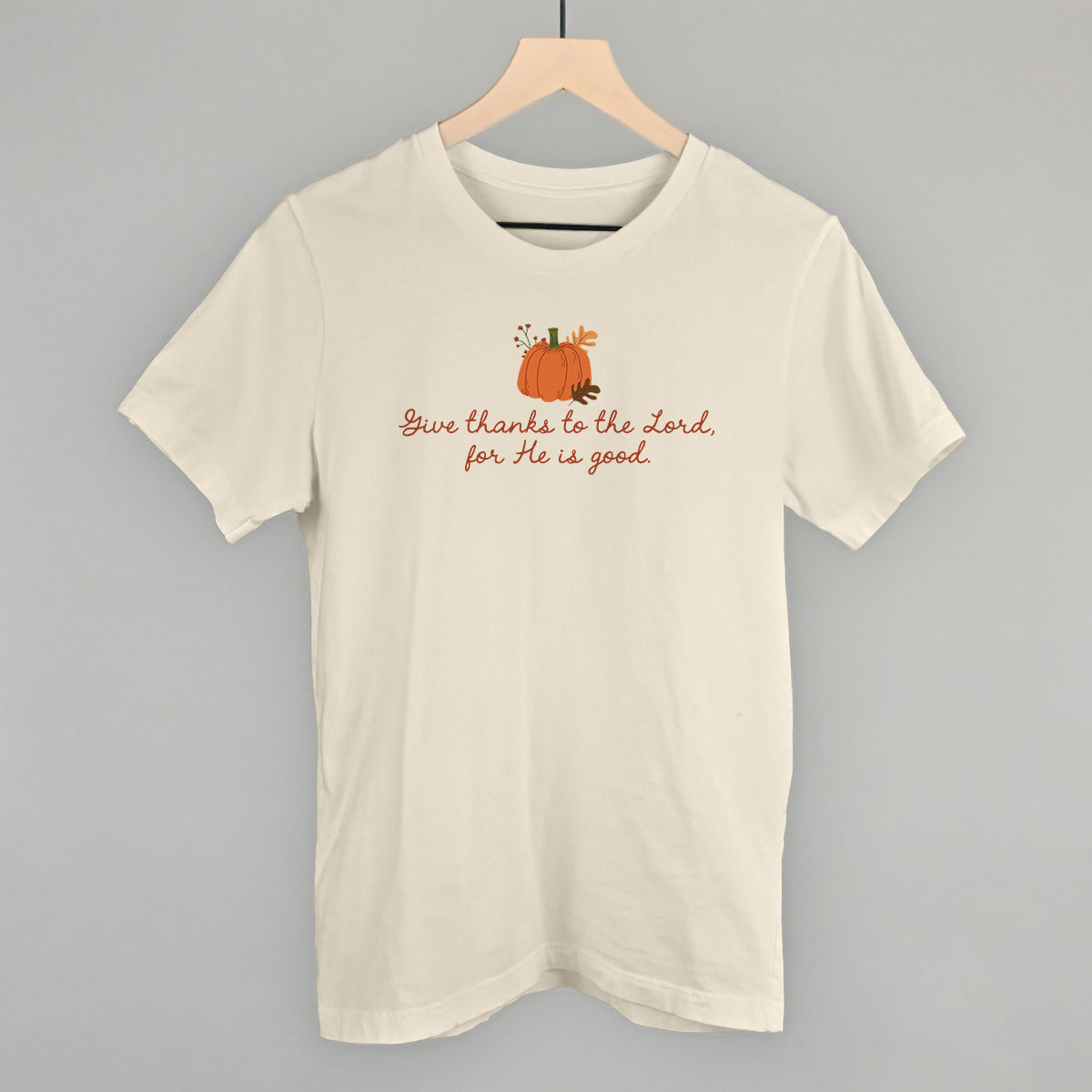 Give Thanks To The Lord Pumpkin - clothing by TeeHivey.com (Image 1)