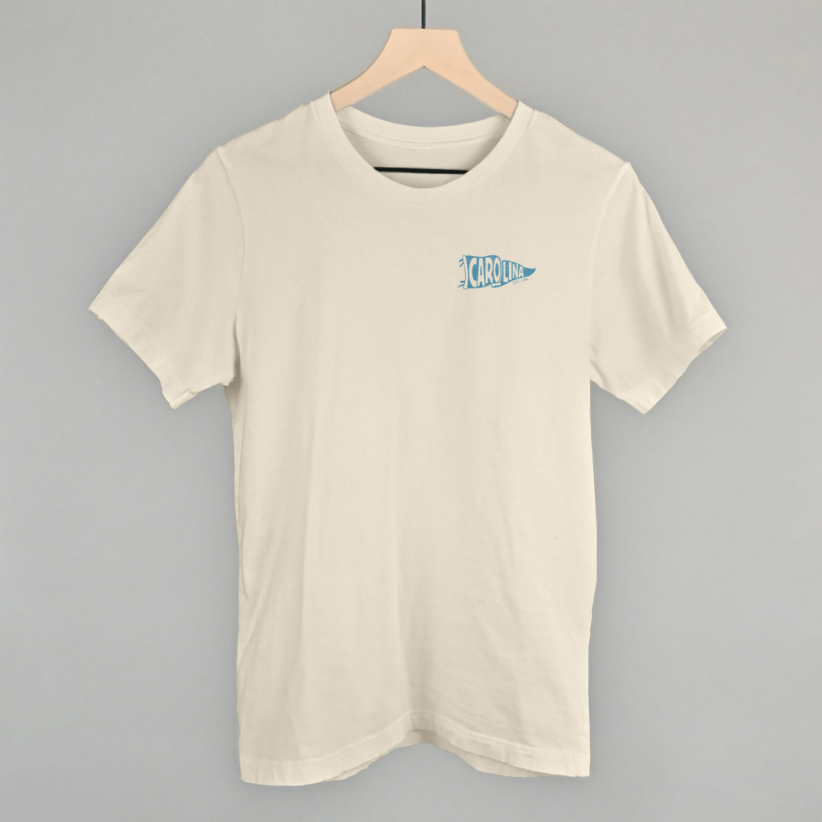 Carolina Pennant Flag (Left Chest) - clothing by TeeHivey.com (Image 2)