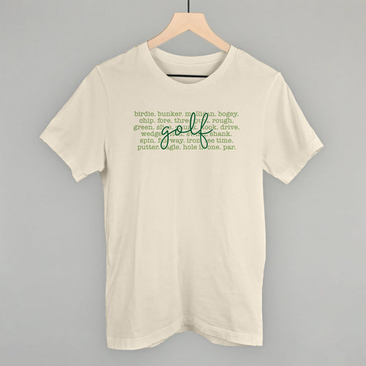 Golf Terms With Script