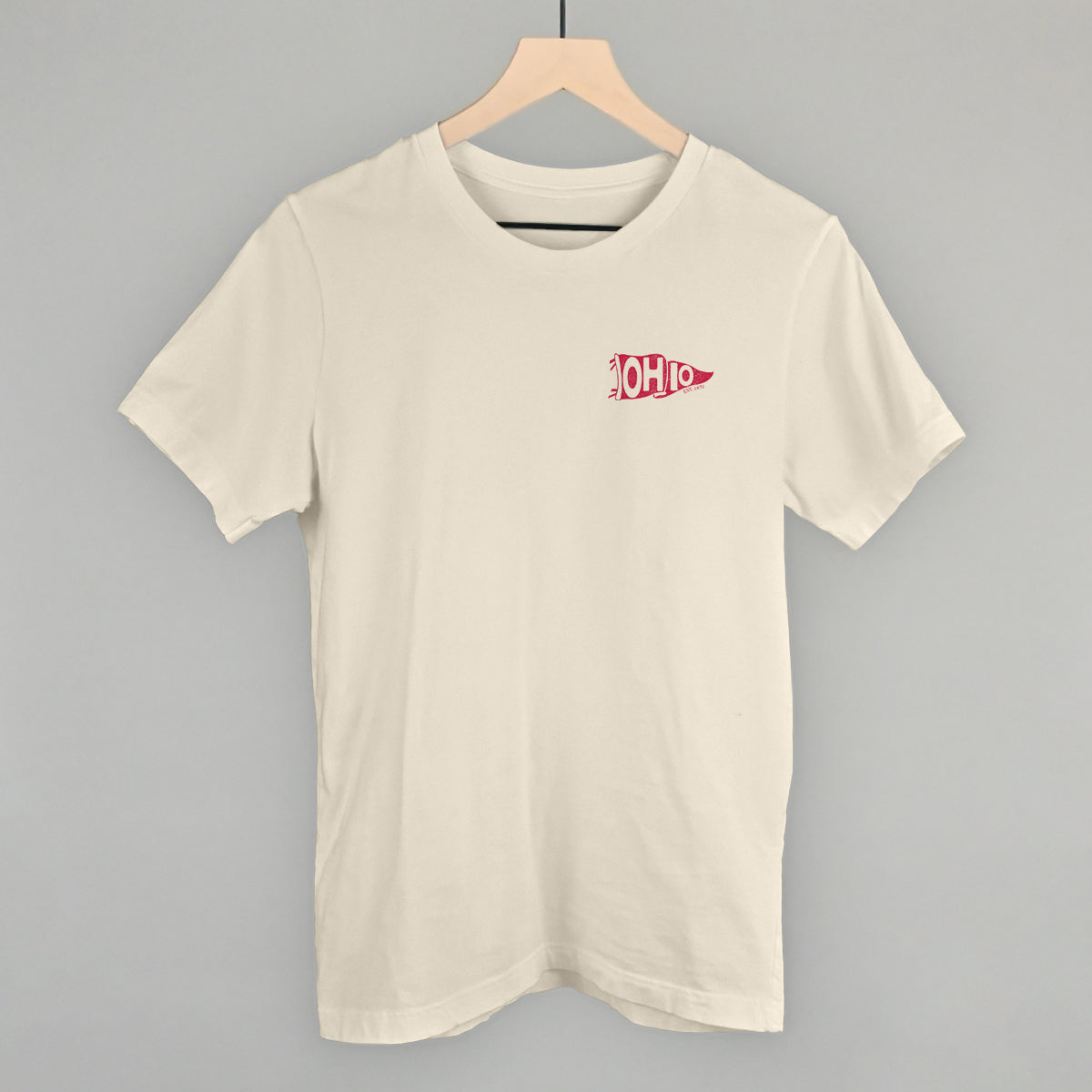 Ohio Pennant Flag (Left Chest) - clothing by TeeHivey.com (Image 4)