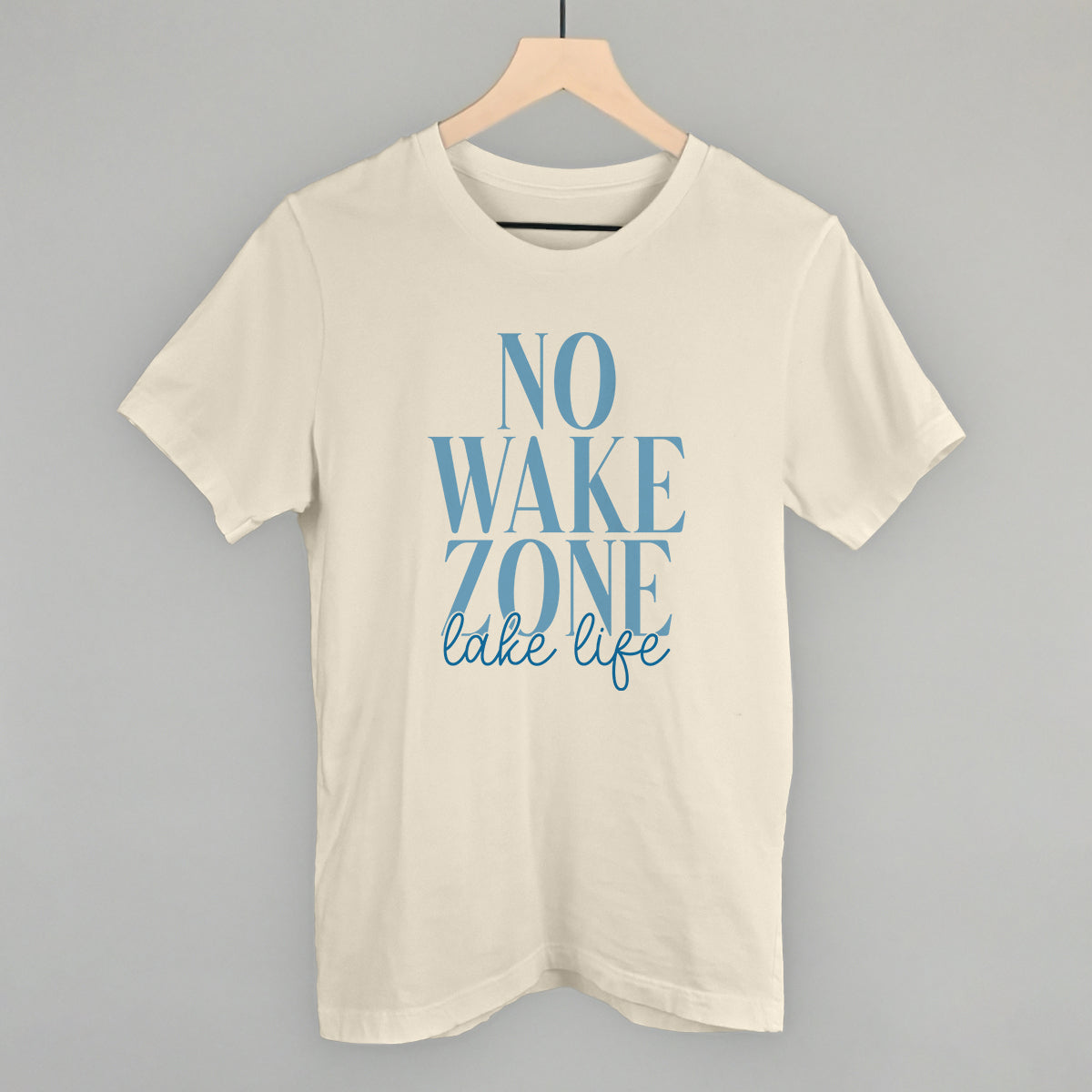 No Wake Zone Lake Life - clothing by TeeHivey.com (Image 2)