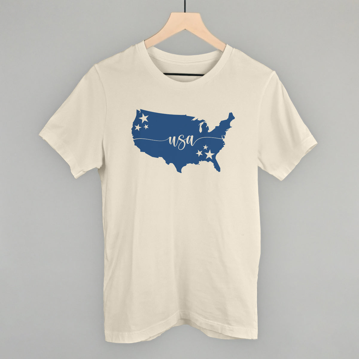 USA Silhouette Script - clothing by TeeHivey.com (Image 3)