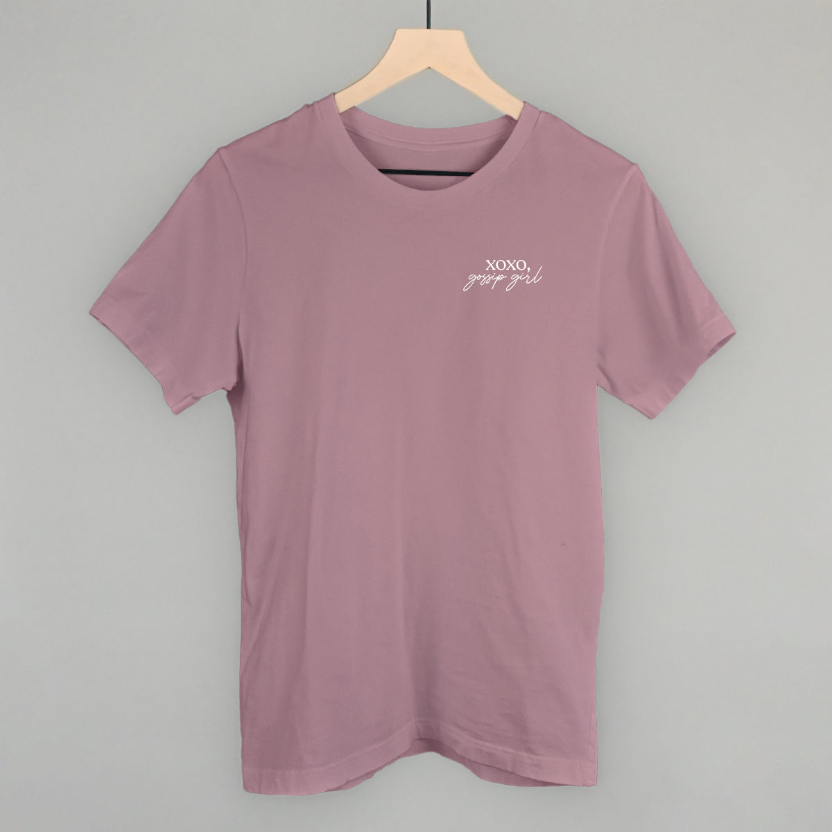 XOXO, Gossip Girl (Left Chest) - clothing by TeeHivey.com (Image 3)