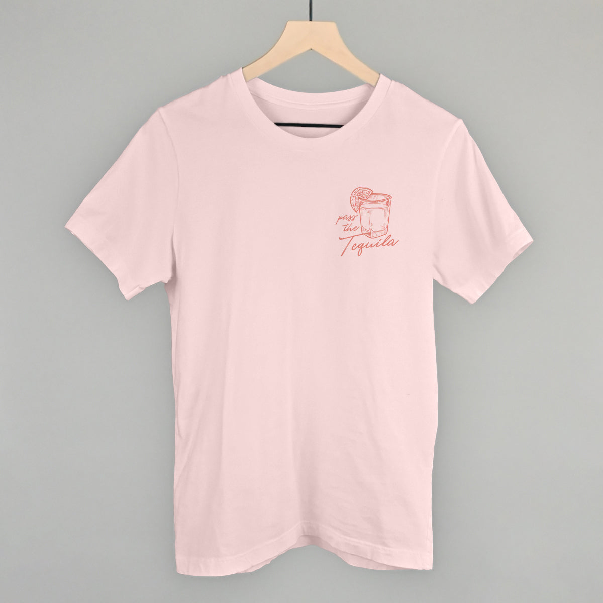 Pass The Tequila (Left Chest) - clothing by TeeHivey.com (Image 2)