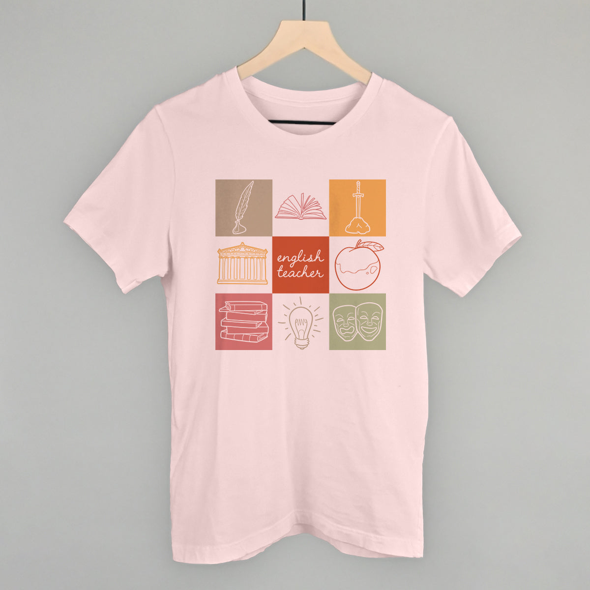 English Teacher Doodle Grid