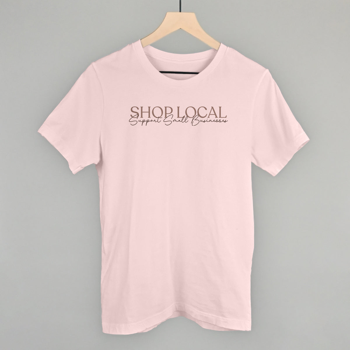 Shop Local Support Small Businesses (Tan)