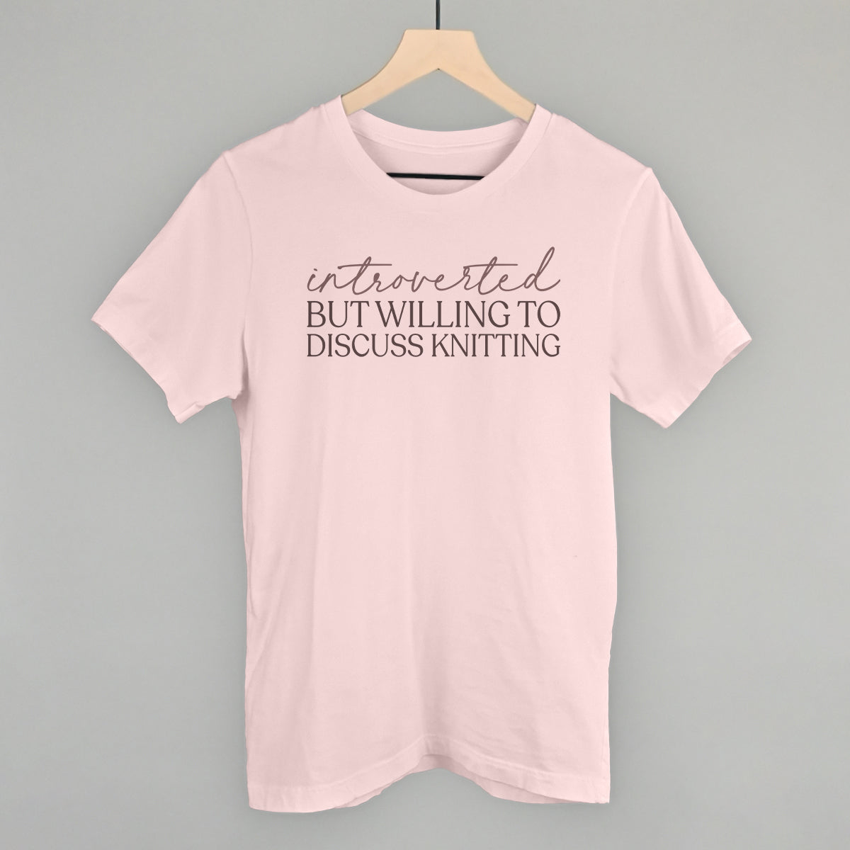 Introverted But Willing To Discuss Knitting - clothing by TeeHivey.com (Image 3)