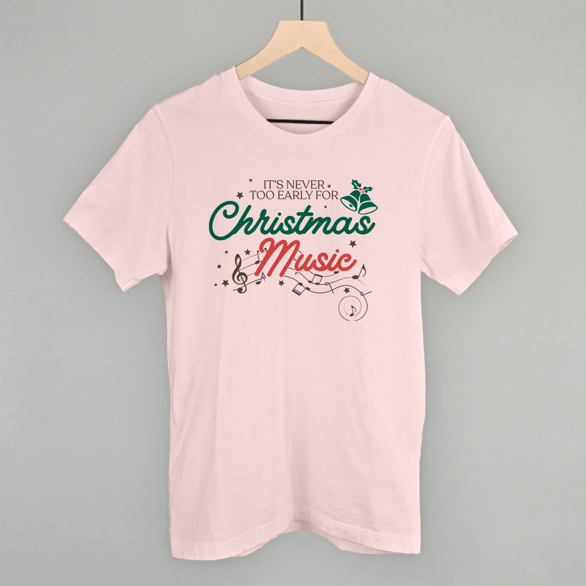 It's Never Too Early For Christmas Music Doodle - clothing by TeeHivey.com (Image 3)
