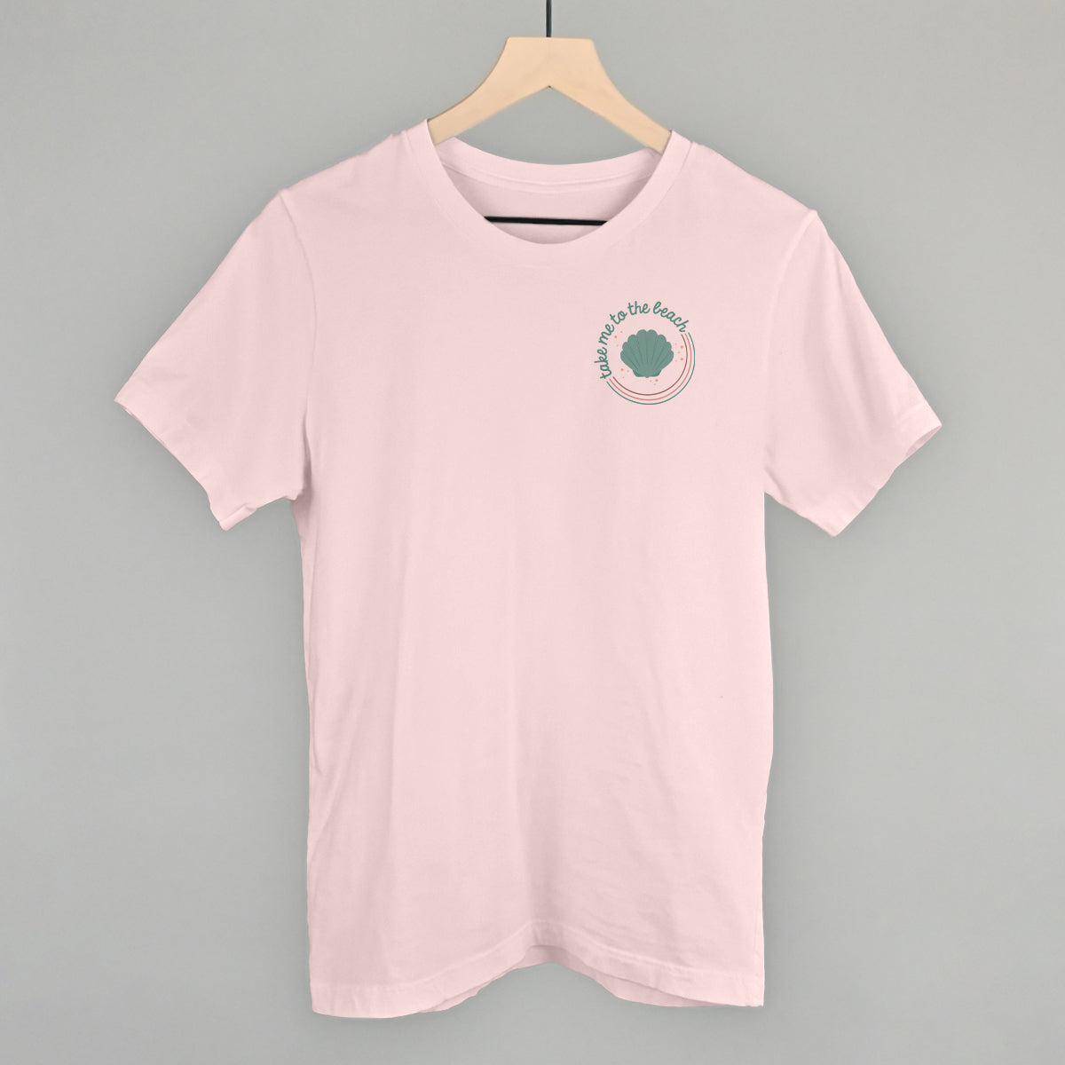 Take Me To The Beach Seashell (Left Chest) - clothing by TeeHivey.com (Image 3)