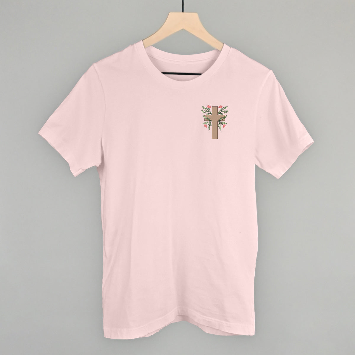 Floral Cross (Left Chest)