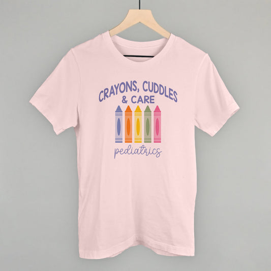 Crayons, Cuddles & Care Pediatrics - clothing by TeeHivey.com (Image 1)