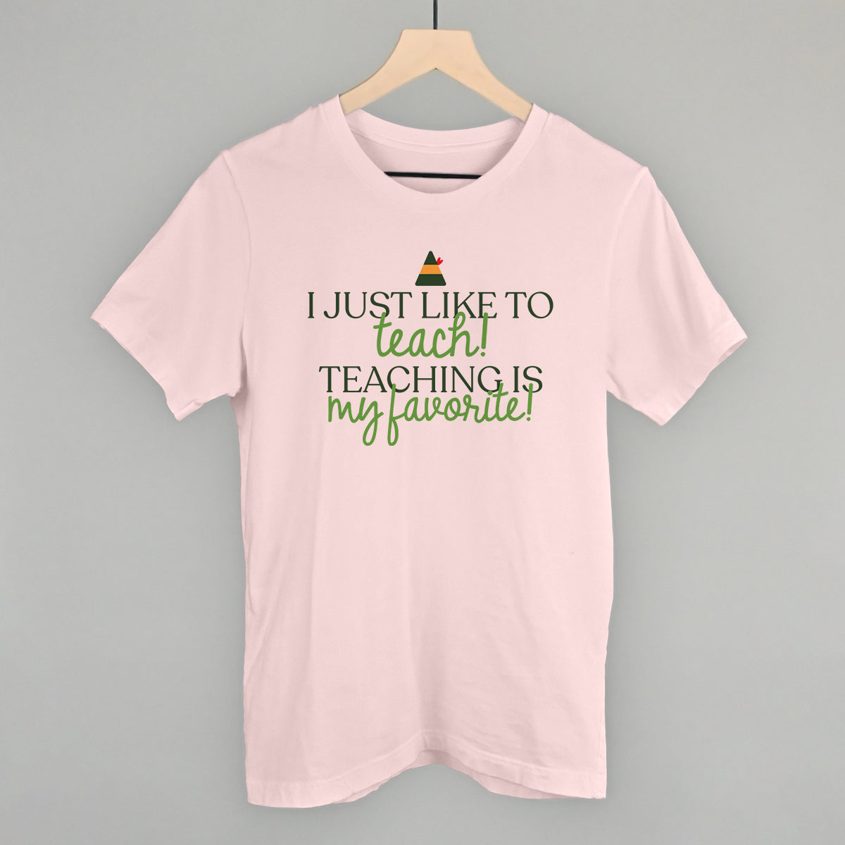 Teaching Is My Favorite (Green) - clothing by TeeHivey.com (Image 3)