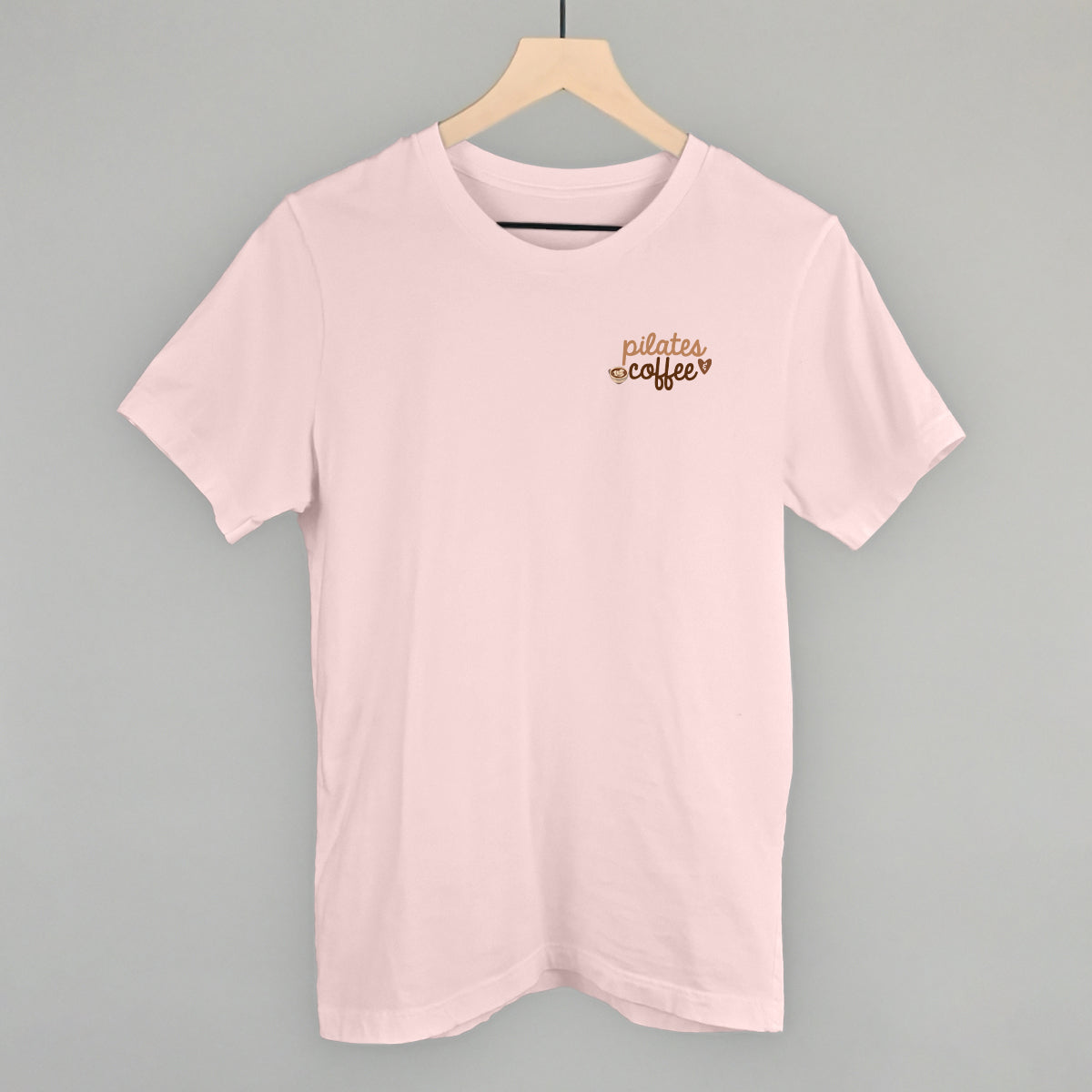 Pilates and Coffee (Left Chest) - clothing by TeeHivey.com (Image 3)