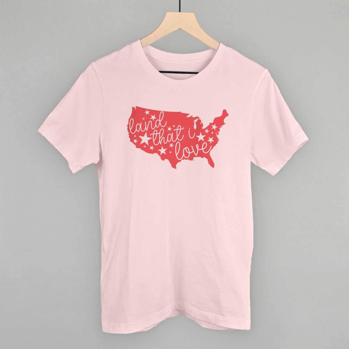 Land That I Love USA Silhouette - clothing by TeeHivey.com (Image 3)