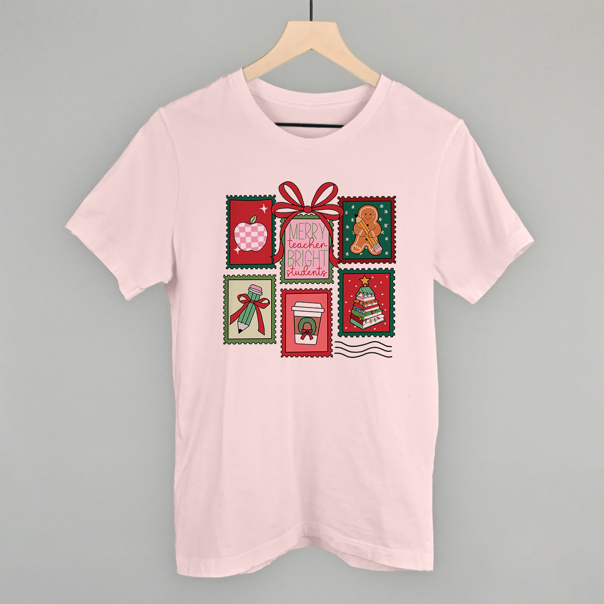 Christmas Teacher Stamps - clothing by TeeHivey.com (Image 1)