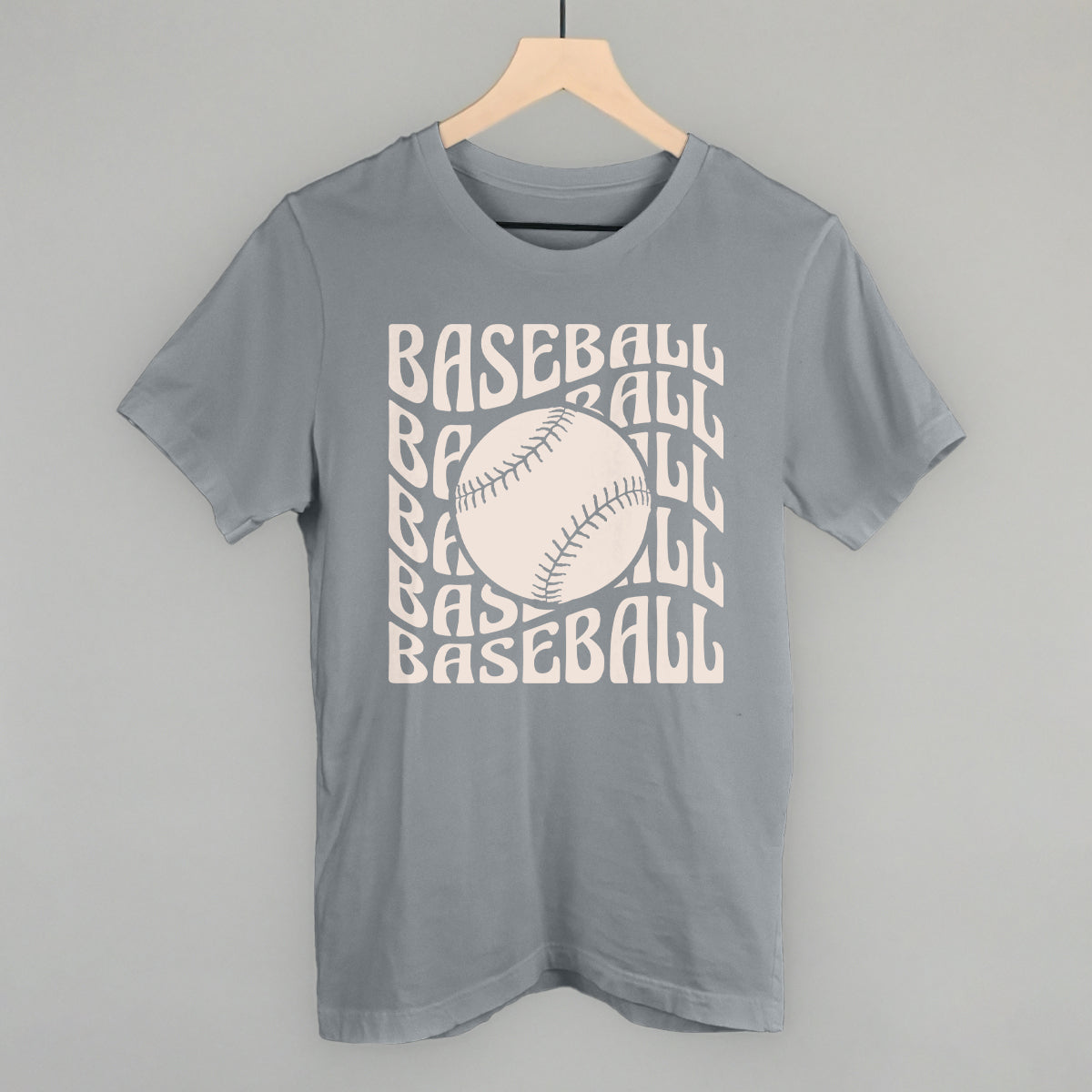 Baseball (Groovy Wave) - clothing by TeeHivey.com (Image 2)