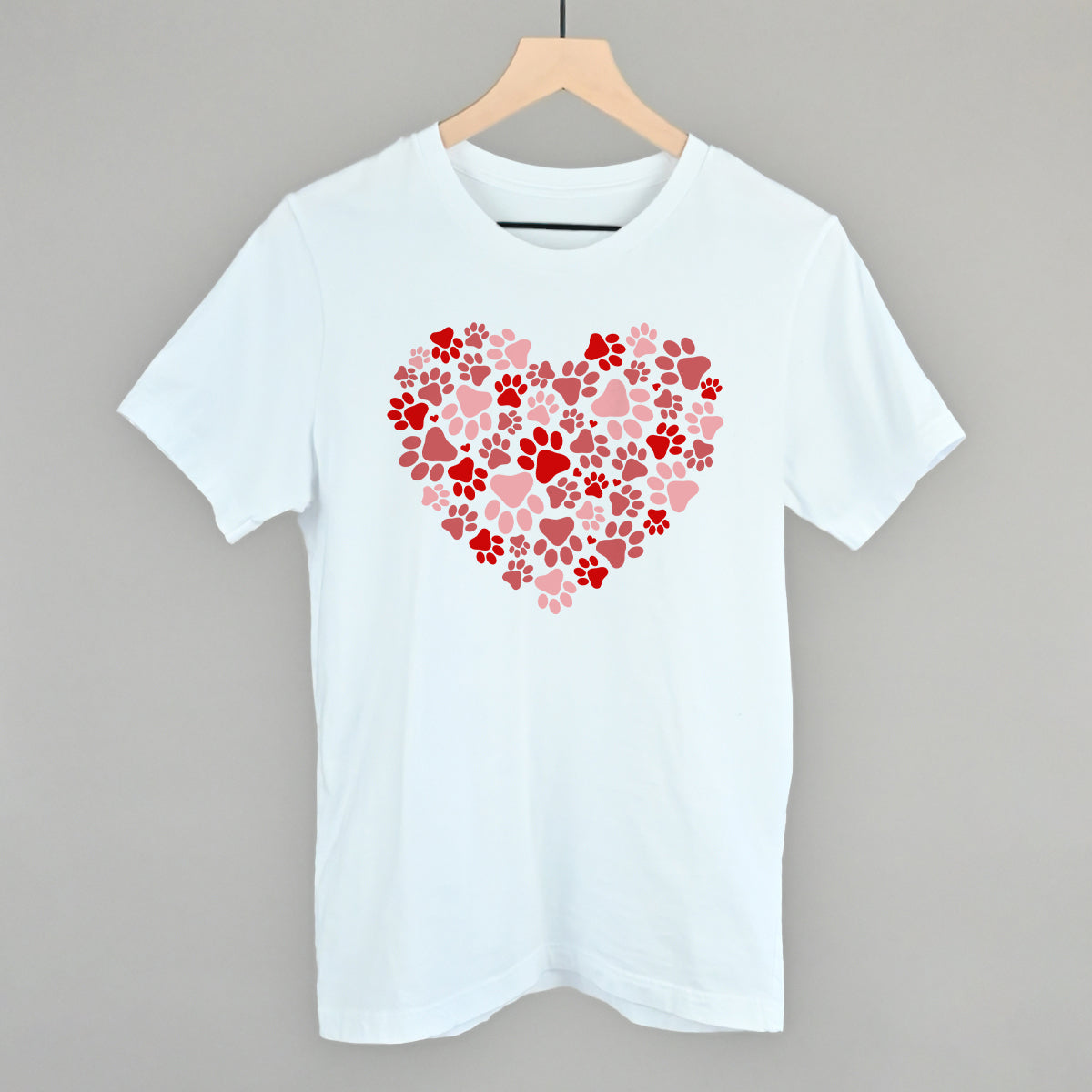 Paw Print Heart - clothing by TeeHivey.com (Image 4)