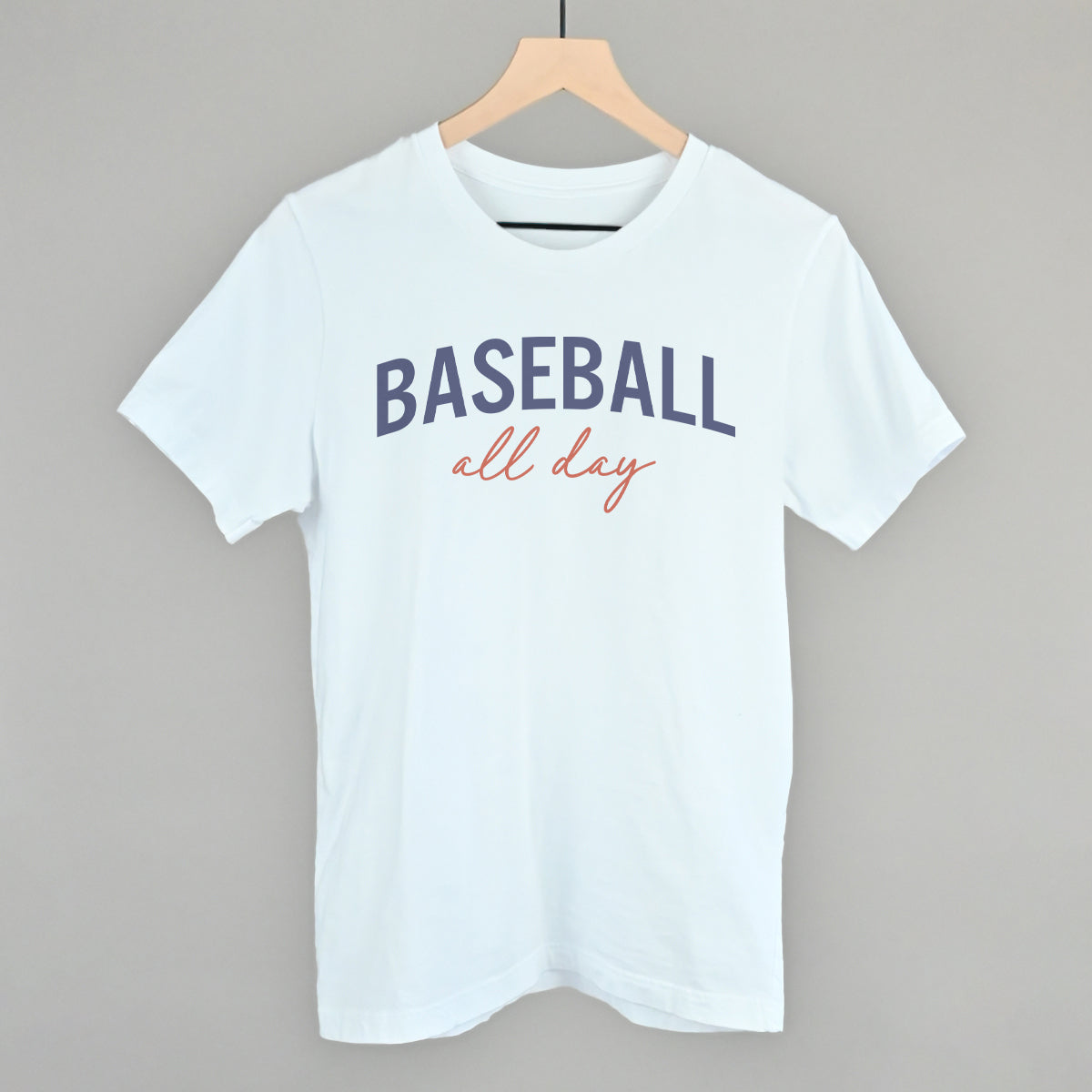 Baseball All Day (Script) - clothing by TeeHivey.com (Image 2)