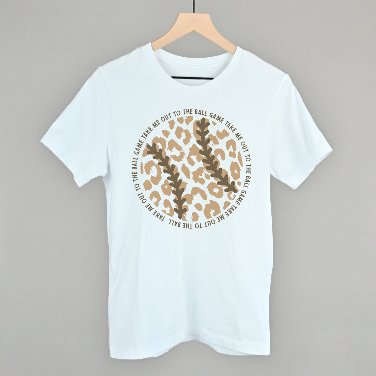 Take Me Out To The Ball Game (Leopard Baseball) - clothing by TeeHivey.com (Image 5)