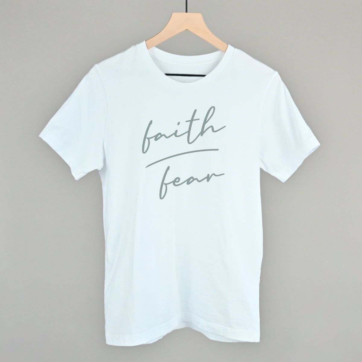 Faith Over Fear Script - clothing by TeeHivey.com (Image 4)