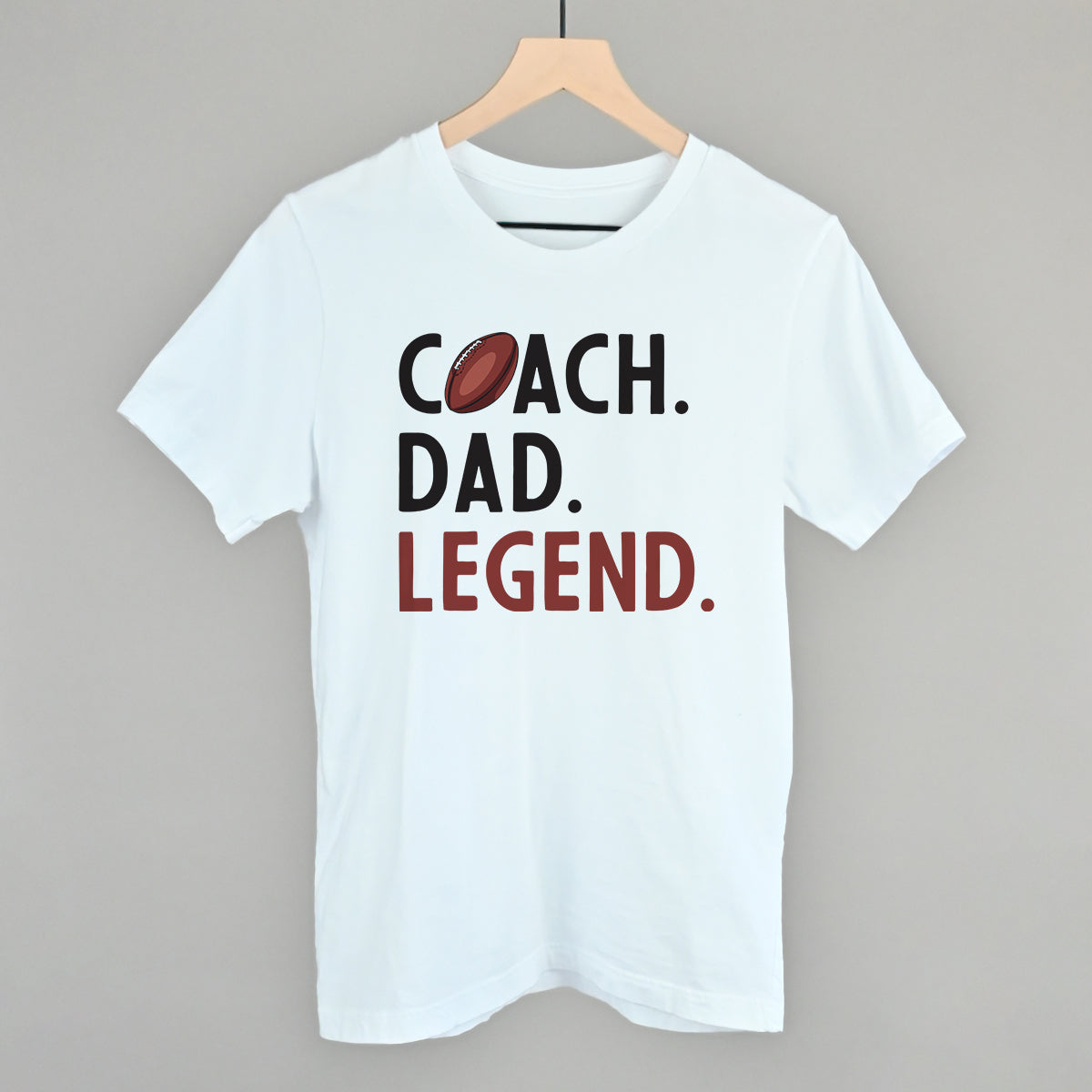 Coach Dad Legend (Football) - clothing by TeeHivey.com (Image 3)