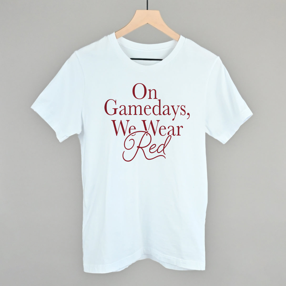 On Gamedays, We Wear Red - clothing by TeeHivey.com (Image 4)