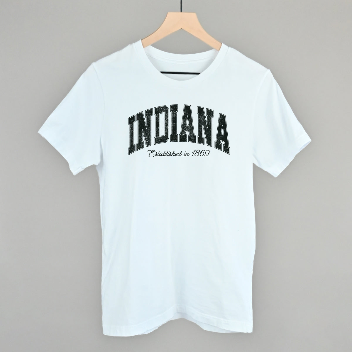 Indiana Varsity Arch (Dark Grey) - clothing by TeeHivey.com (Image 3)