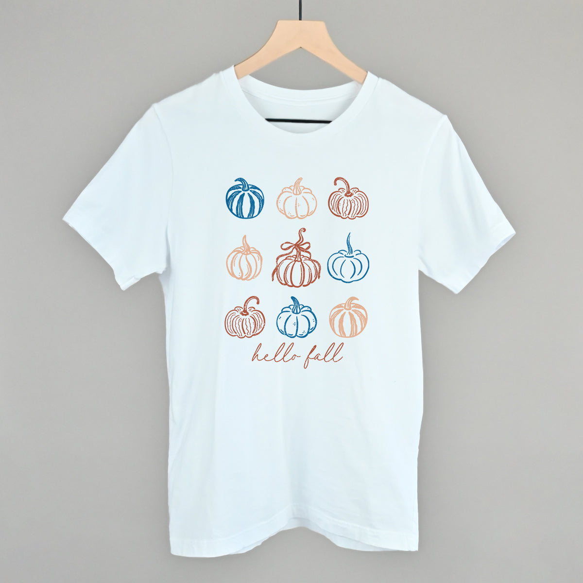 Hello Fall Pumpkin Doodles - clothing by TeeHivey.com (Image 3)