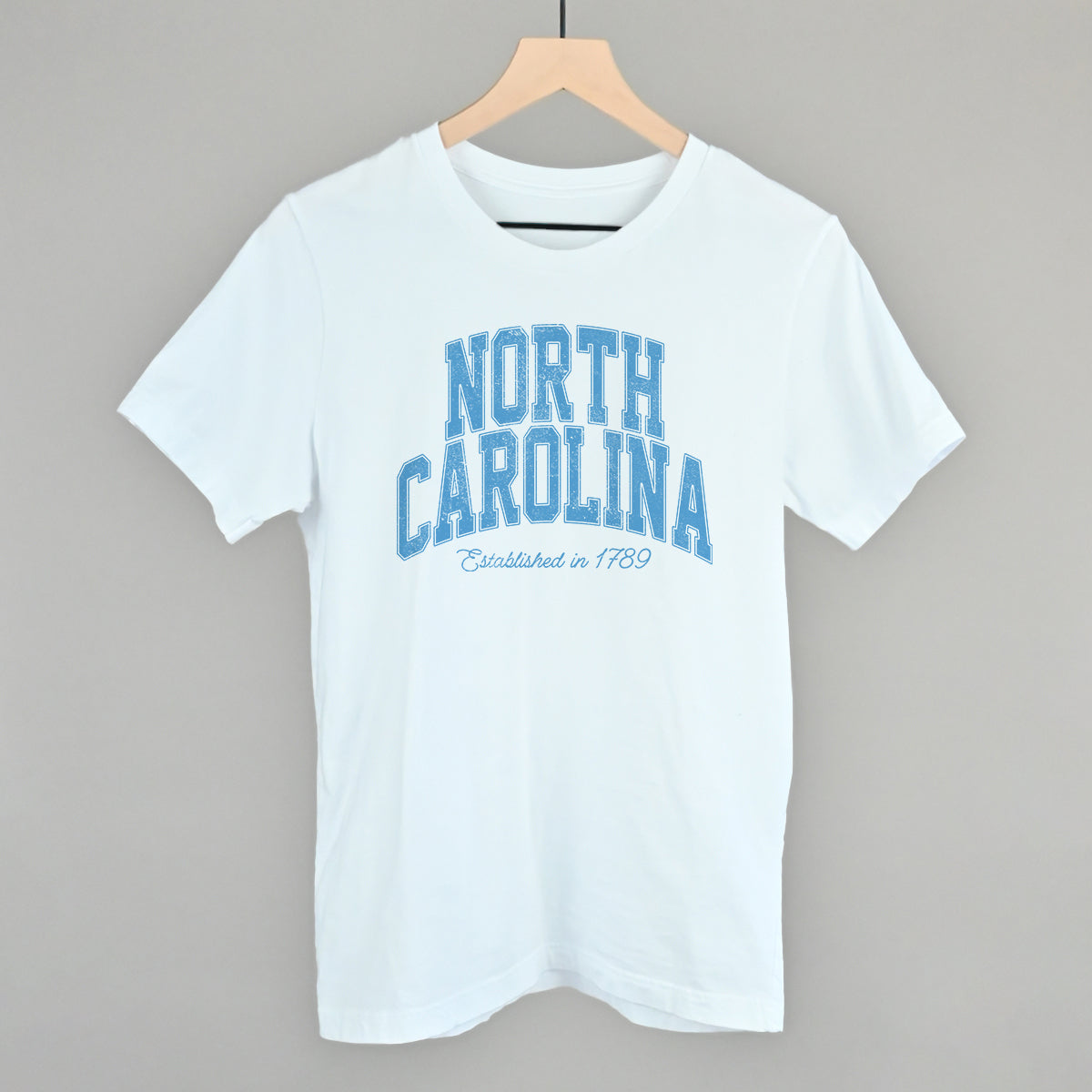 North Carolina Varsity Arch (Blue) - clothing by TeeHivey.com (Image 3)