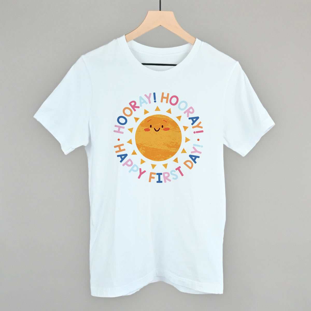 Hooray Hooray Happy First Day - clothing by TeeHivey.com (Image 1)