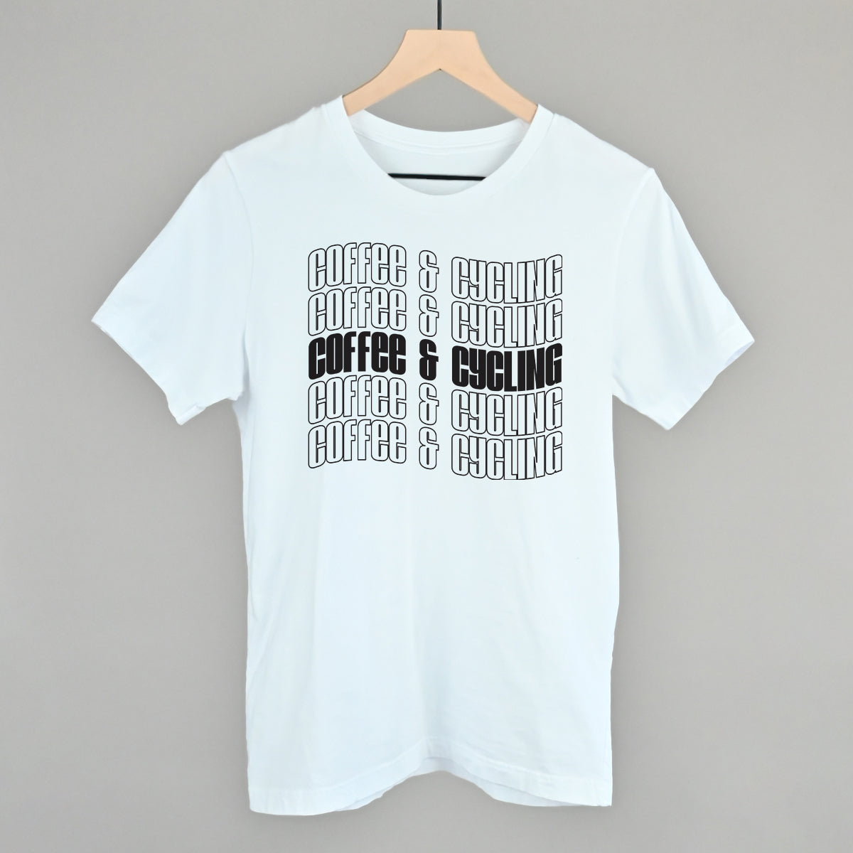 Coffee & Cycling Repeated - clothing by TeeHivey.com (Image 3)