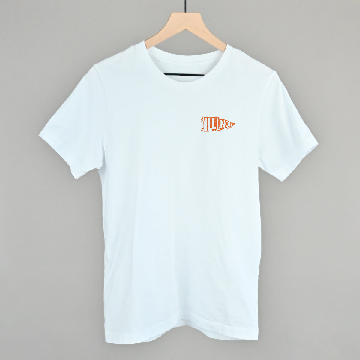 Illinois Pennant Flag (Left Chest)