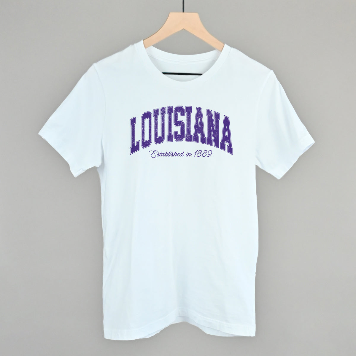 Louisiana Varsity Arch - clothing by TeeHivey.com (Image 3)