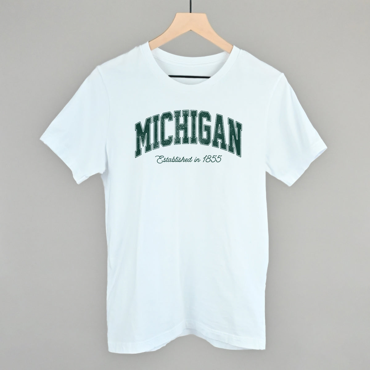 Michigan Varsity Arch (Green) - clothing by TeeHivey.com (Image 3)