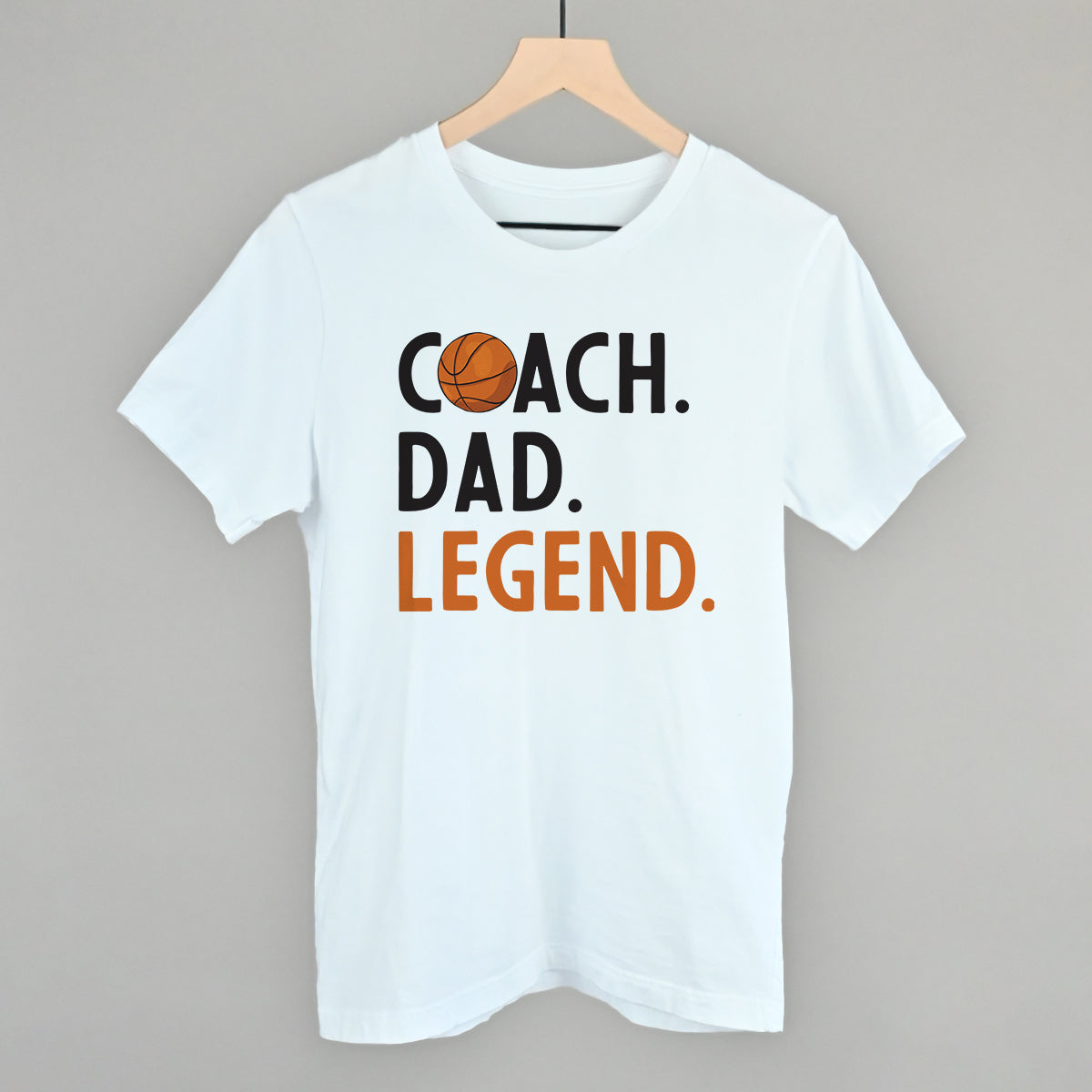 Coach Dad Legend (Basketball) - clothing by TeeHivey.com (Image 3)
