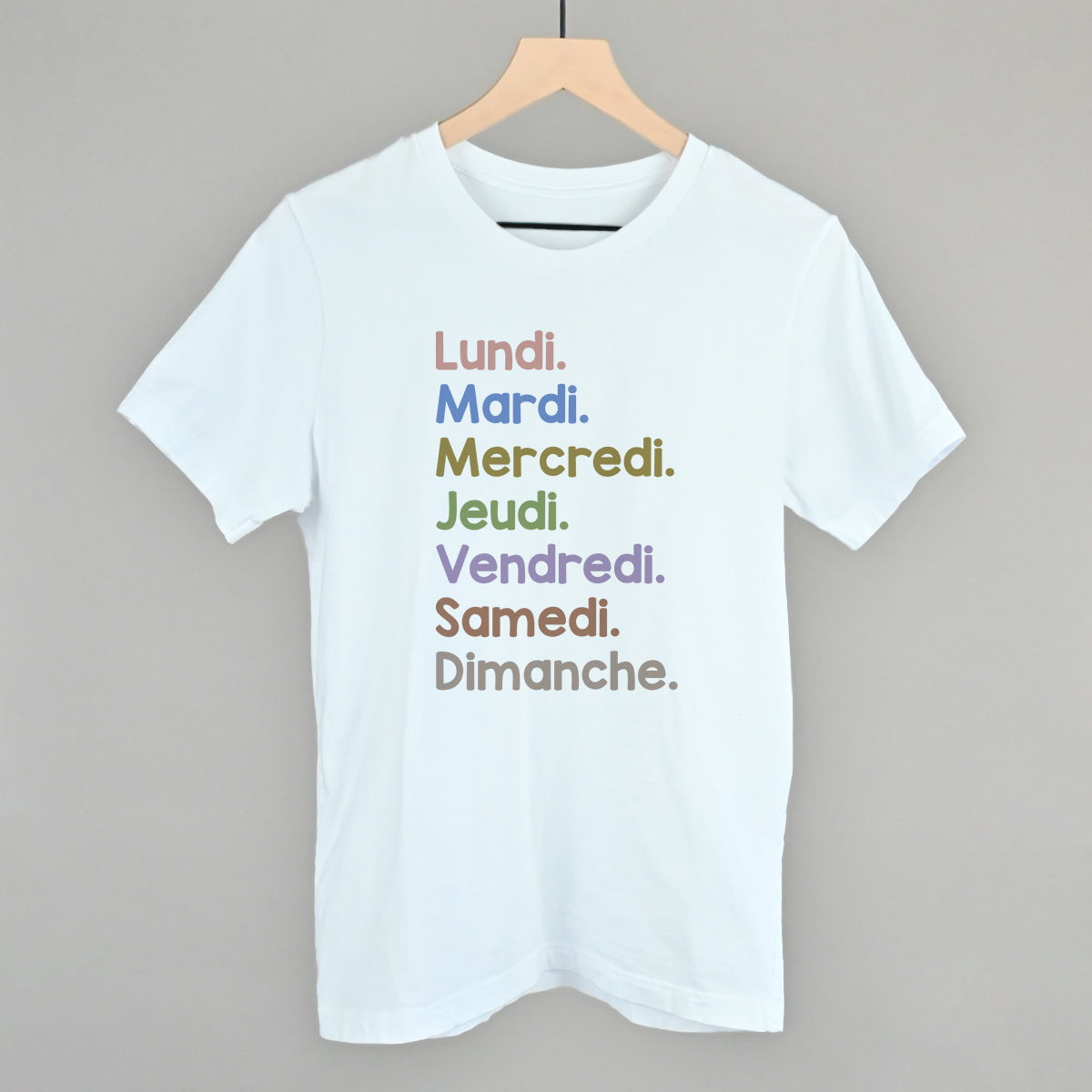 Jours De La Semaine Colorful