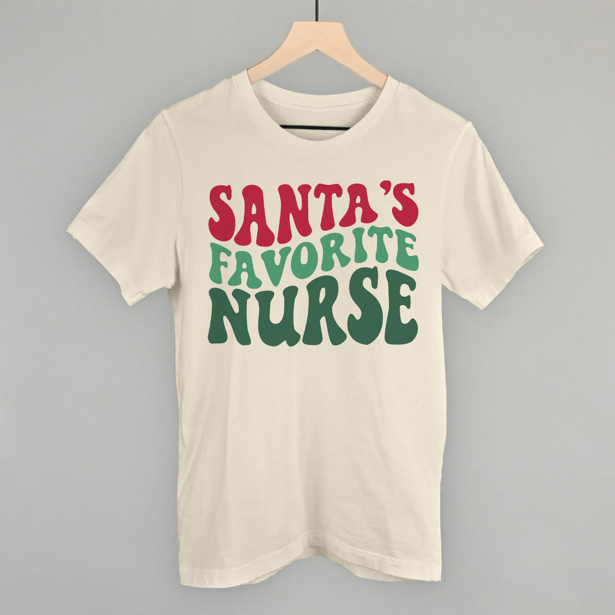 Santa's Favorite Nurse - clothing by TeeHivey.com (Image 2)