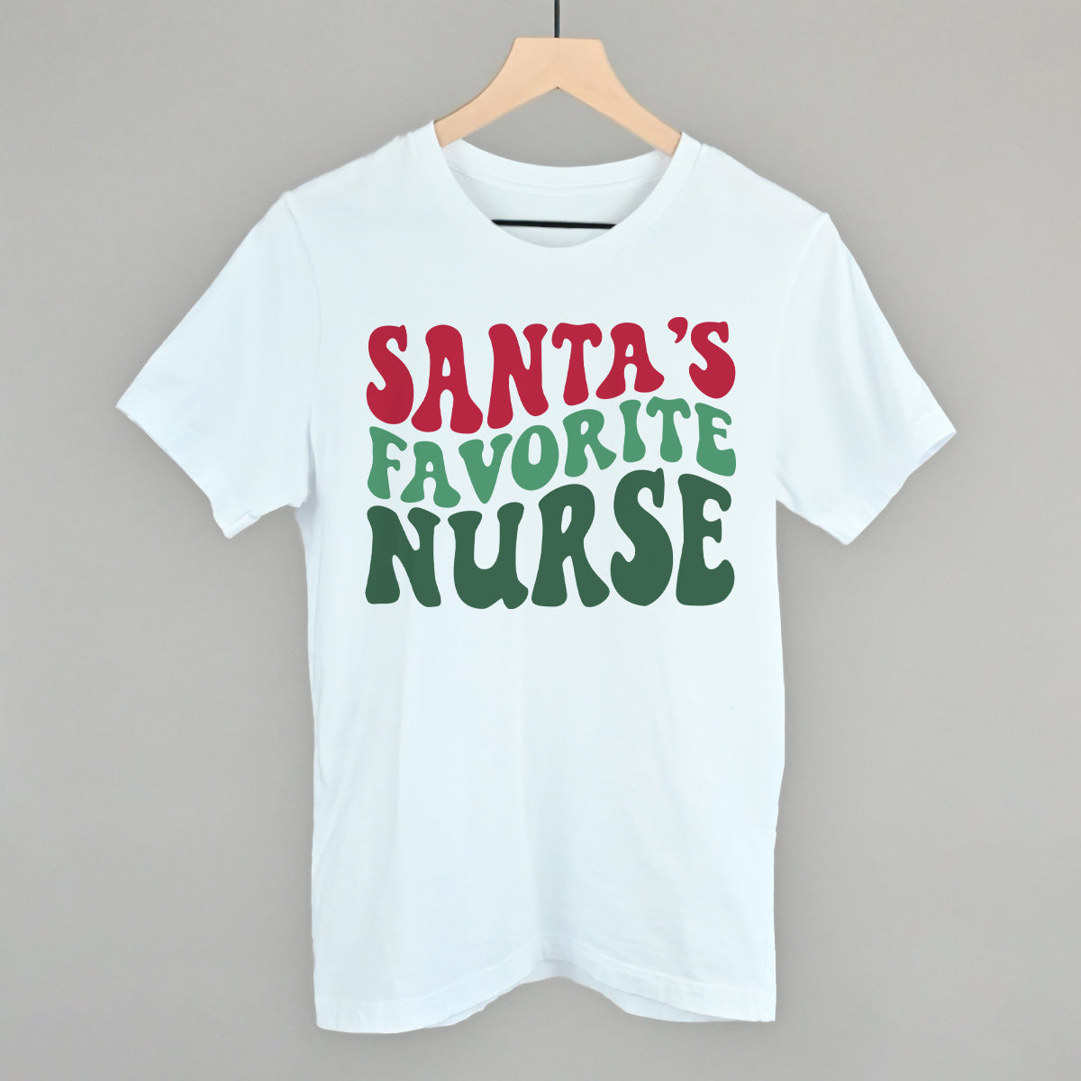 Santa's Favorite Nurse - clothing by TeeHivey.com (Image 3)